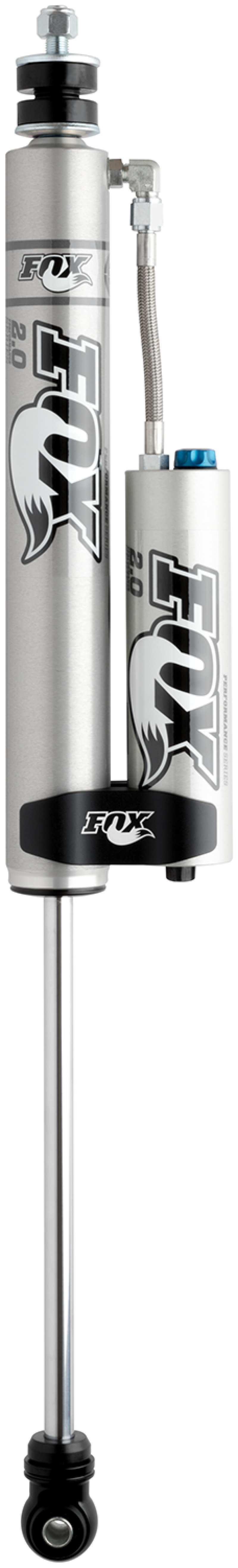 Fox 07+ Jeep JK 2.0 Factory Series 10.1in. Smooth Body R/R Front Shock w/CD Adjuster / 2.5-4in. Lift