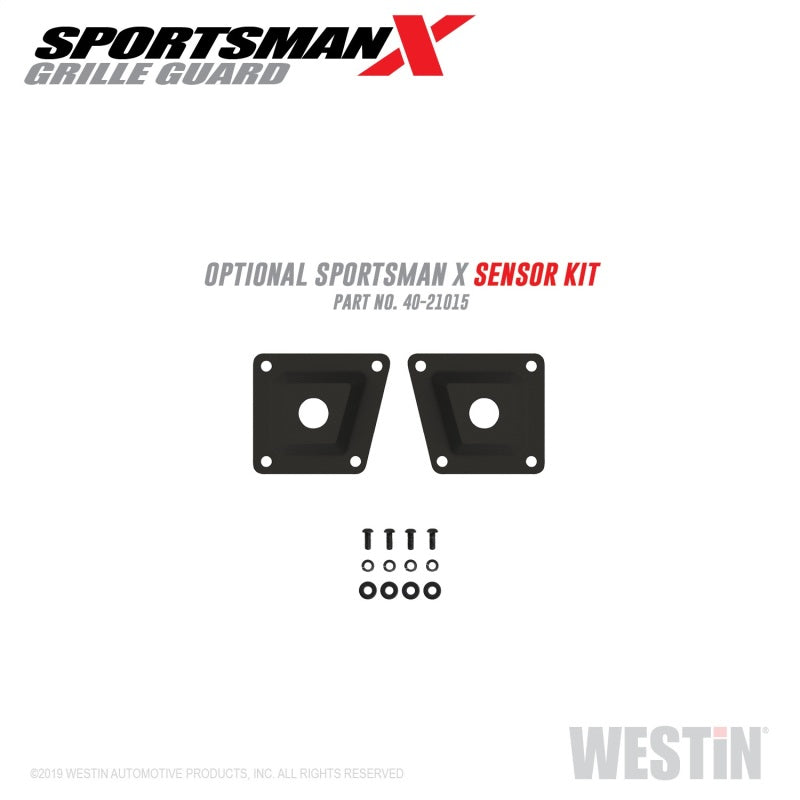 Westin 16-18 Chevy Silverado 1500 Sportsman X Grille Guard - Textured Black