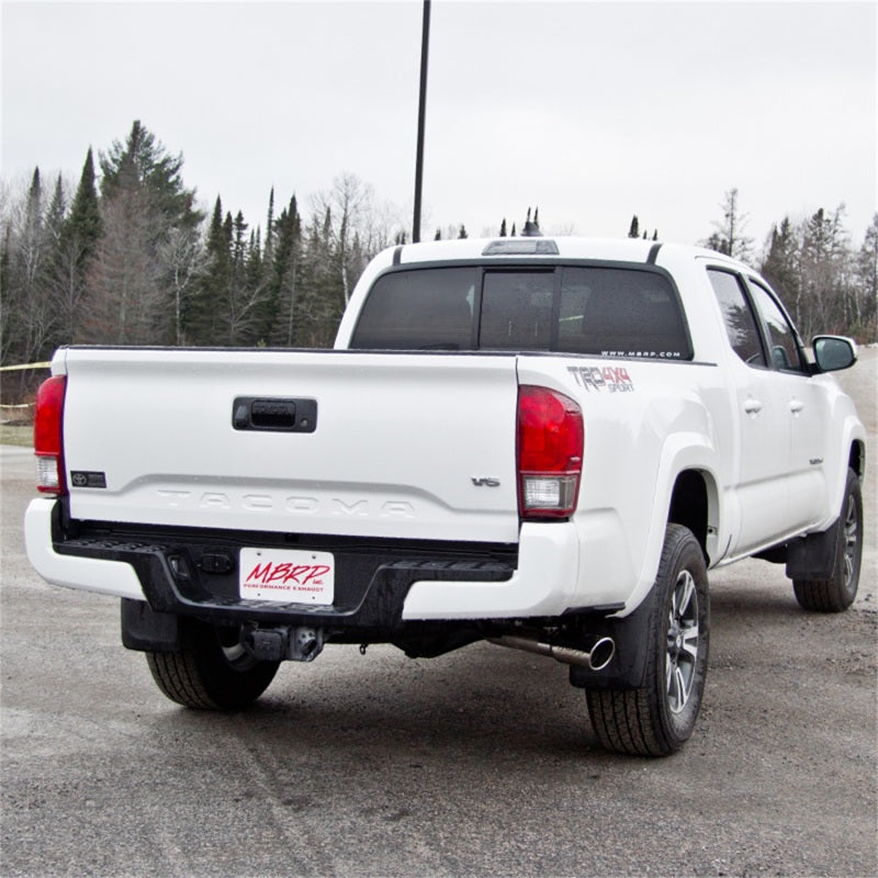 MBRP 2016 Toyota Tacoma 3.5L Cat Back Single Side Exit T409 Exhaust System