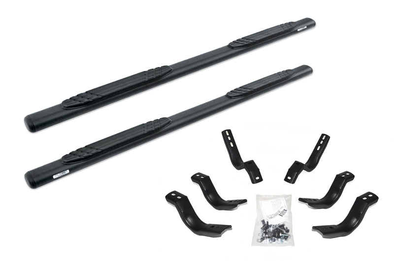 Go Rhino 4in OE Xtreme SideSteps - Textured Black - 87in