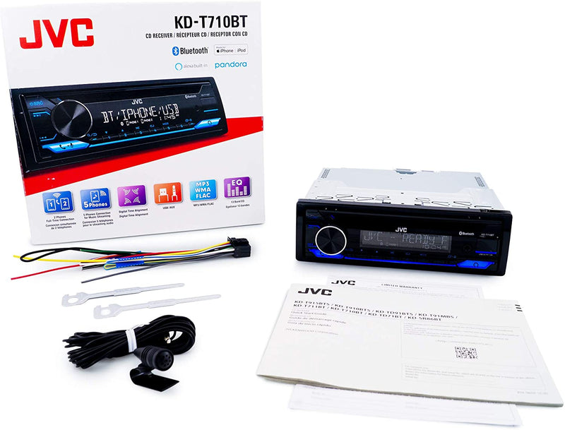JVC KD-T710BT Digital media receiver