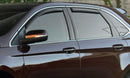 AVS 13-18 Nissan Pathfinder Ventvisor In-Channel Front & Rear Window Deflectors 4pc - Smoke