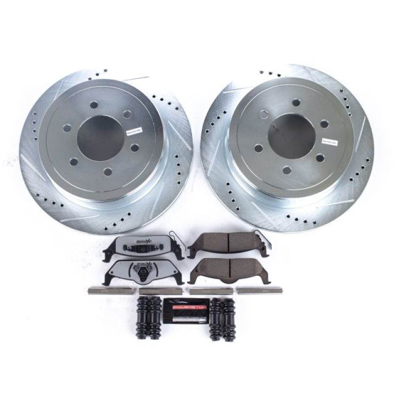 Power Stop 04-11 Ford F-150 Rear Z36 Truck & Tow Brake Kit