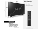 75" Q60A QLED 4K Smart TV (2021 Model)
