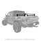 Go Rhino 20-22 Jeep Gladiator JT/16-22 Toy. Tacoma/05-21 Nssn Frontier XRS Cross Bars Kit - Tex. Blk