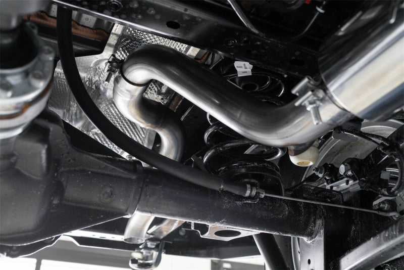 MBRP 18-20 Jeep Wrangler JL 2.5in Single Rear Exit Cat Back Exhaust - T304