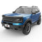 EGR 21-22 Ford Bronco 4 Door In-Channel Window Visors - Matte Black (573565)
