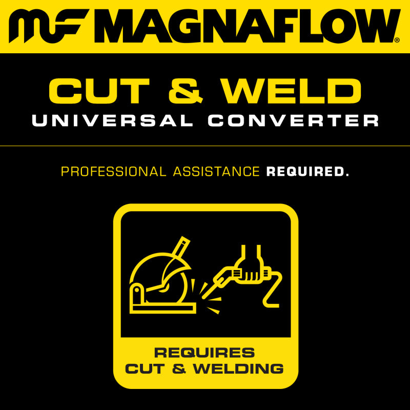 MagnaFlow Conv Universal 2.5 inch T2 Rear