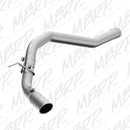 MBRP 16-19 Nissan Titan XD 5.0L 4in Filter Back Single Side Exit Alum Exhaust System