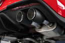 MBRP 18-20 Ford Mustang GT 5.0 w/ Quad Tip Active Exhaust Cat Back Split Rear T304 w/ Carb Fib Tips