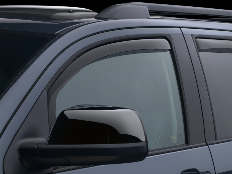 WeatherTech 07-21 Toyota Tundra Front Side Window Deflectors - Dark Smoke