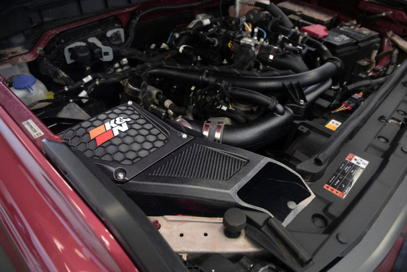 K&N 21-23 Ford Bronco 2.7L V6 F/I Dryflow Performance Air Intake System