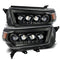 AlphaRex 10-13 Toyota 4Runner NOVA LED Proj Headlights Plank Style Alpha Black w/Seq Signal/DRL