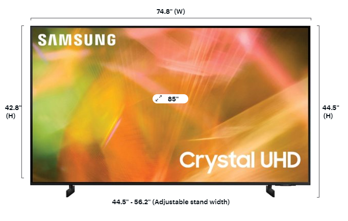Class AU8000 Crystal UHD Smart TV (2021)