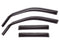 WeatherTech 03-09 Mercedes-Benz E320 Sedan Front and Rear Side Window Deflectors - Dark Smoke