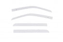 AVS 20-22 Ford F-150 (Incl. Raptor) Supercrew Low Profile Color Match Ventvisors 4pc - Oxford White