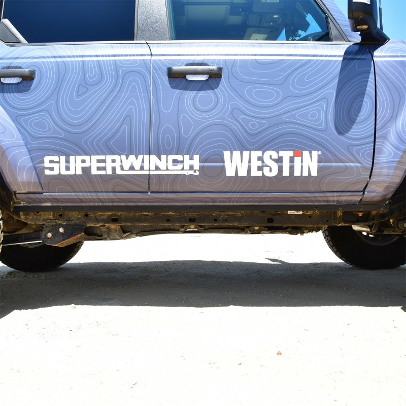 Westin 21-23 Ford Bronco 4dr (Excl. Sport) XTS Pinch Weld Covers - Tex. Blk