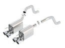Borla 06-13 Chevy Corvette C6 ZO6/ZR1 Manual Trans S-Type II Rear Section Exht Dual Rd Rolled Tips