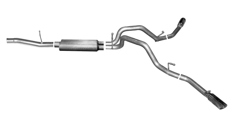 Gibson 14-19 Cadillac Escalade Base 6.2L 3.5in/2.25in Cat-Back Dual Extreme Exhaust - Stainless