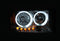 ANZO 2003-2017 Chevy Express Crystal Headlight Black