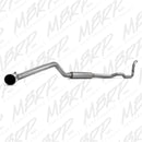 MBRP 88-93 Dodge 2500/3500 Cummins 4WD ONLY Turbo Back Single Side Exit Alum Exhaust System