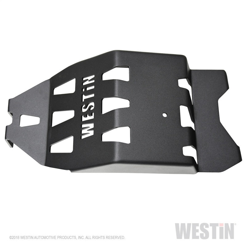 Westin/Snyper 18-21 Jeep Wrangler JL Oil Pan Skid Plate - Textured Black