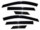 AVS 10-17 Cadillac SRX Ventvisor Low Profile Deflectors 6pc - Smoke w/Chrome Trim