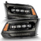 AlphaRex 09-18 Ram 2500 NOVA LED Proj Headlights Plank Style Alpha Blk w/Activ Light/Seq Signal/DRL