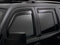 WeatherTech 14-15 Mitsubishi Outlander Front & Rear Side Window Deflectors - Dark Smoke