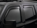 WeatherTech 13+ Nissan Pathfinder Front and Rear Side Window Deflectors - Dark Smoke