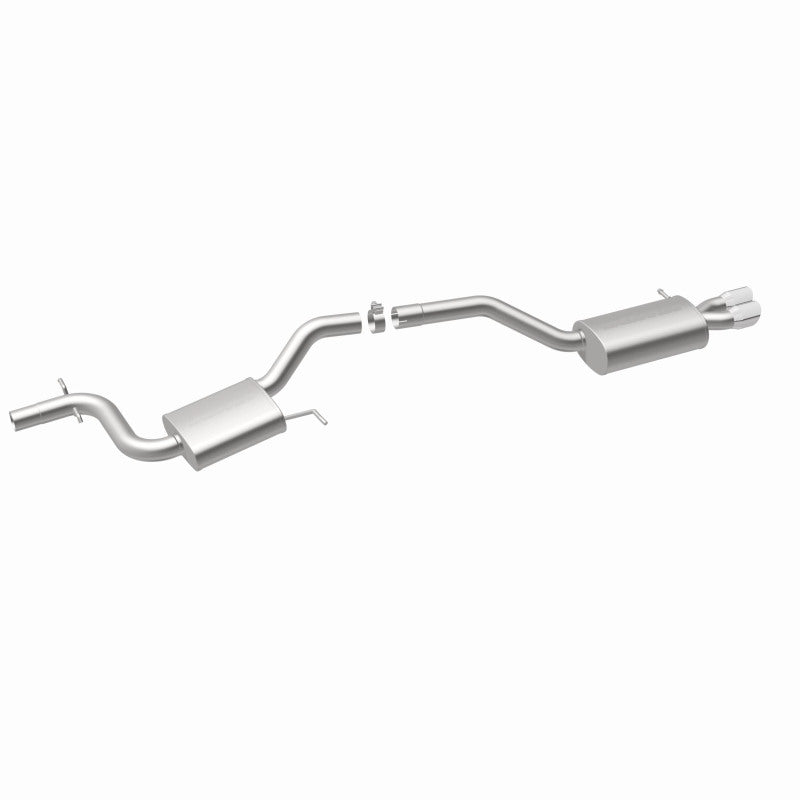 MagnaFlow 12 VW Jetta 2.0L Turbocharged Dual Straight D/S Rear Exit Stainless Cat Back Perf Exhaust