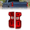 Anzo 19-21 Chevy Silverado Full LED Tailights Chrome Housing Red/Clear Lens G2 (w/C Light Bars)
