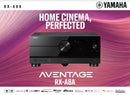 Yamaha RX-A8ABL AVENTAGE 7.2-channel AV Receiver w/ MusicCast