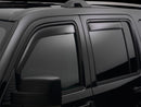 WeatherTech 14+ Mazda 3 Front and Rear Side Window Deflectors - Dark Smoke