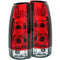 ANZO 1999-2000 Cadillac Escalade Taillights Red/Clear - New Gen