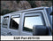 EGR 07-13 Jeep Wrangler JK In-Channel Window Visors - Set of 4 - Matte (575155)