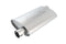Borla Universal Pro-XS Muffler Oval 2.5in Inlet/Outlet Offset/Offset Notched Muffler
