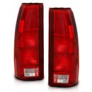 ANZO 1988-1999 Chevy C1500 Taillight Red/Clear Lens (OE Replacement)