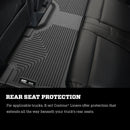 Husky Liners 21-23 Ford F-150 CC SC / 2017 F-250 SD CC X-Act Contour Rear Floor Liners - Black