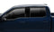 AVS 15-18 Ford F-150 Supercrew Ventvisor In-Channel Front & Rear Window Deflectors 4pc - Smoke