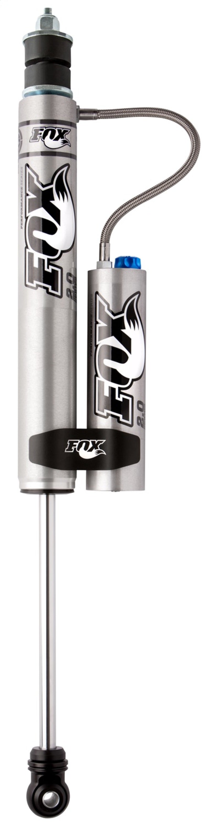 Fox 07+ Jeep JK 2.0 Factory Series 10.1in. Smooth Body R/R Rear Shock w/CD Adjuster / 2.5-4in. Lift