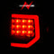 Anzo 07-11 Toyota Tundra Full LED Tailights Black Housing Smoke Lens G2 (w/C Light Bars)