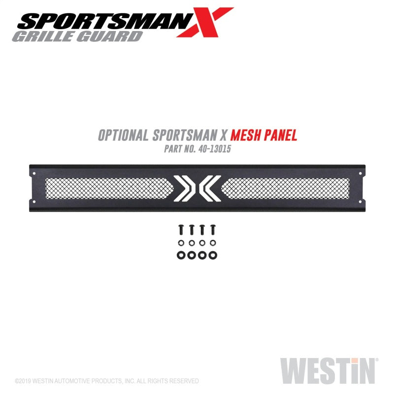 Westin 19-21 Ram 1500 Sportsman X Grille Guard - Textured Black (Excluding Classic & Rebel)