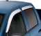 AVS 15-18 Chevy Silverado 2500 Crew Cab Ventvisor Front & Rear Window Deflectors 4pc - Chrome