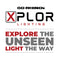 Go Rhino Xplor Bright Series Rectangle LED Spot Light Kit (Surface/Thread Stud Mnt) 3x2 - Blk (Pair)