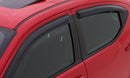 AVS 16-18 Honda Civic Ventvisor Outside Mount Window Deflectors 4pc - Smoke