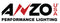 ANZO 2004-2005 Honda Civic LED Taillights Black