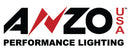 ANZO 2001-2004 Toyota Tacoma Crystal Headlights Black