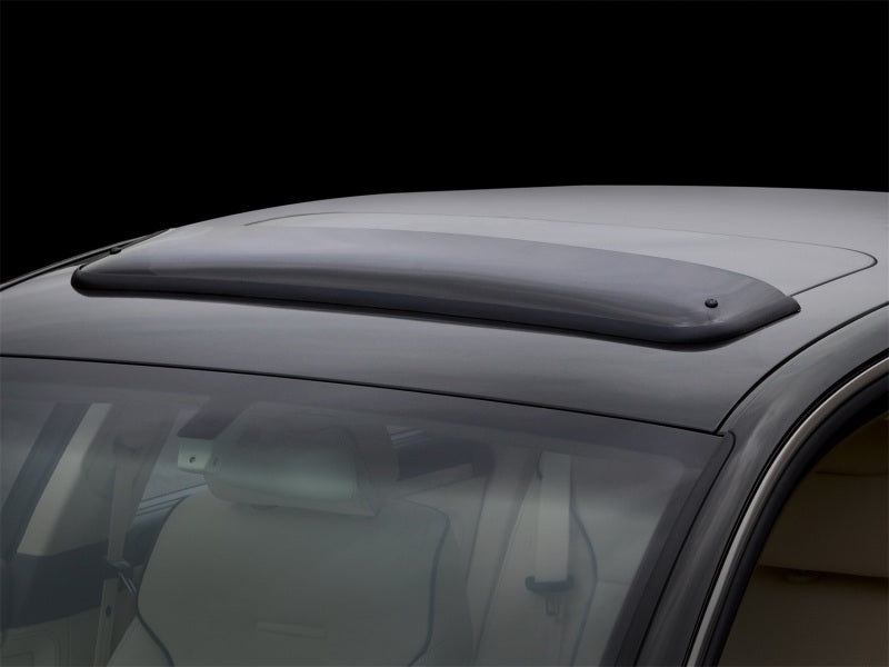 WeatherTech 04-10 Audi A8 Sedan Sunroof Wind Deflectors - Dark Smoke