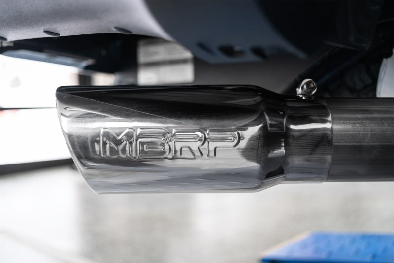 MBRP 2017+ Ford F-250/F-350 6.2L/7.3L Super/Crew Cab Single Side 4in T304 Catback Exhaust
